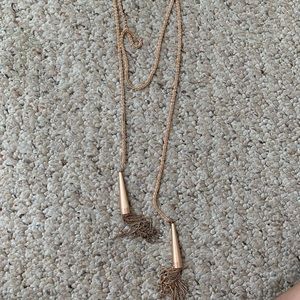 Kendra Scott Jewelry - Kendra Scott tassel rose gold necklace Kendra Scott Jewelry - Kendra Scott tassel rose gold necklace